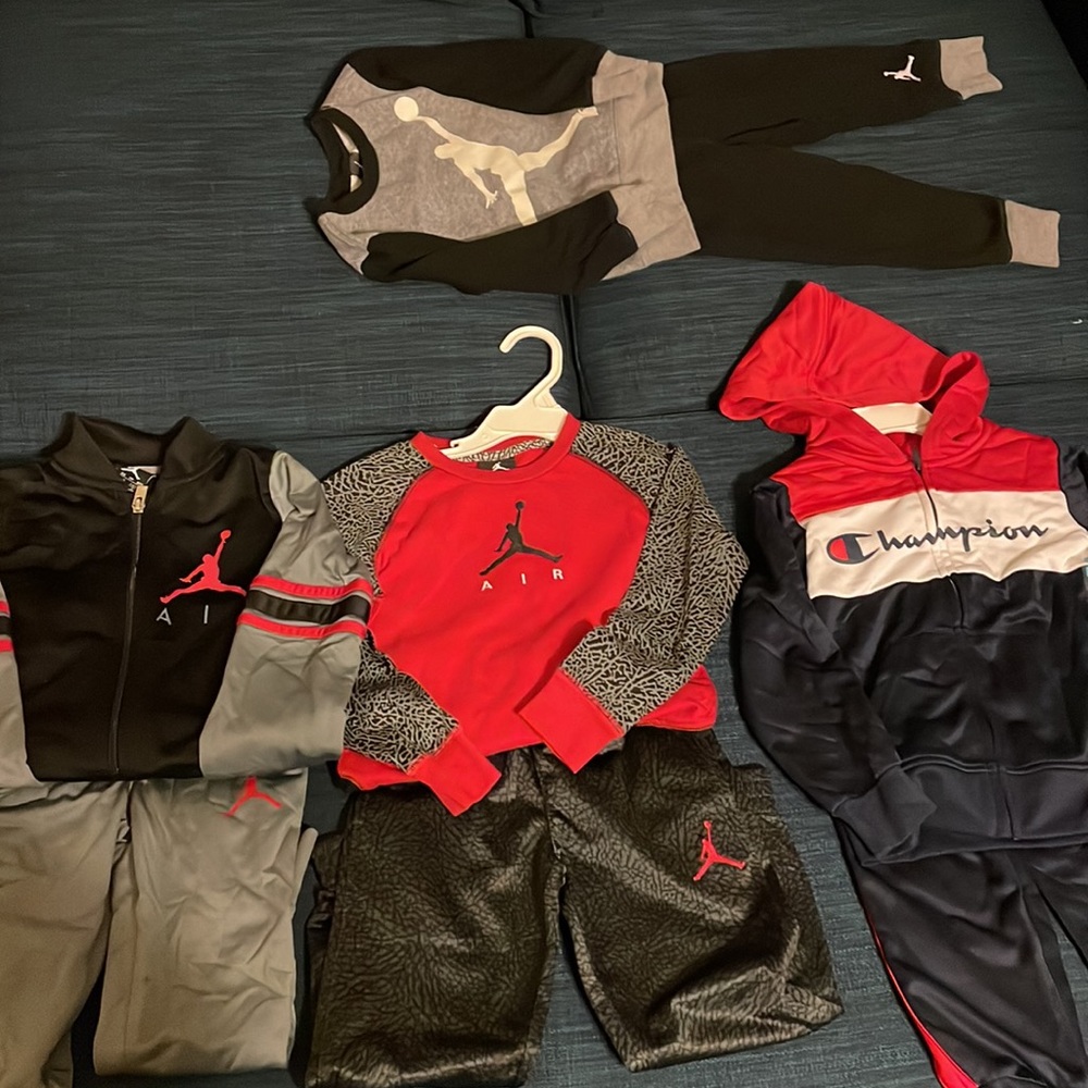 Jordan and Champion Toddler Sets